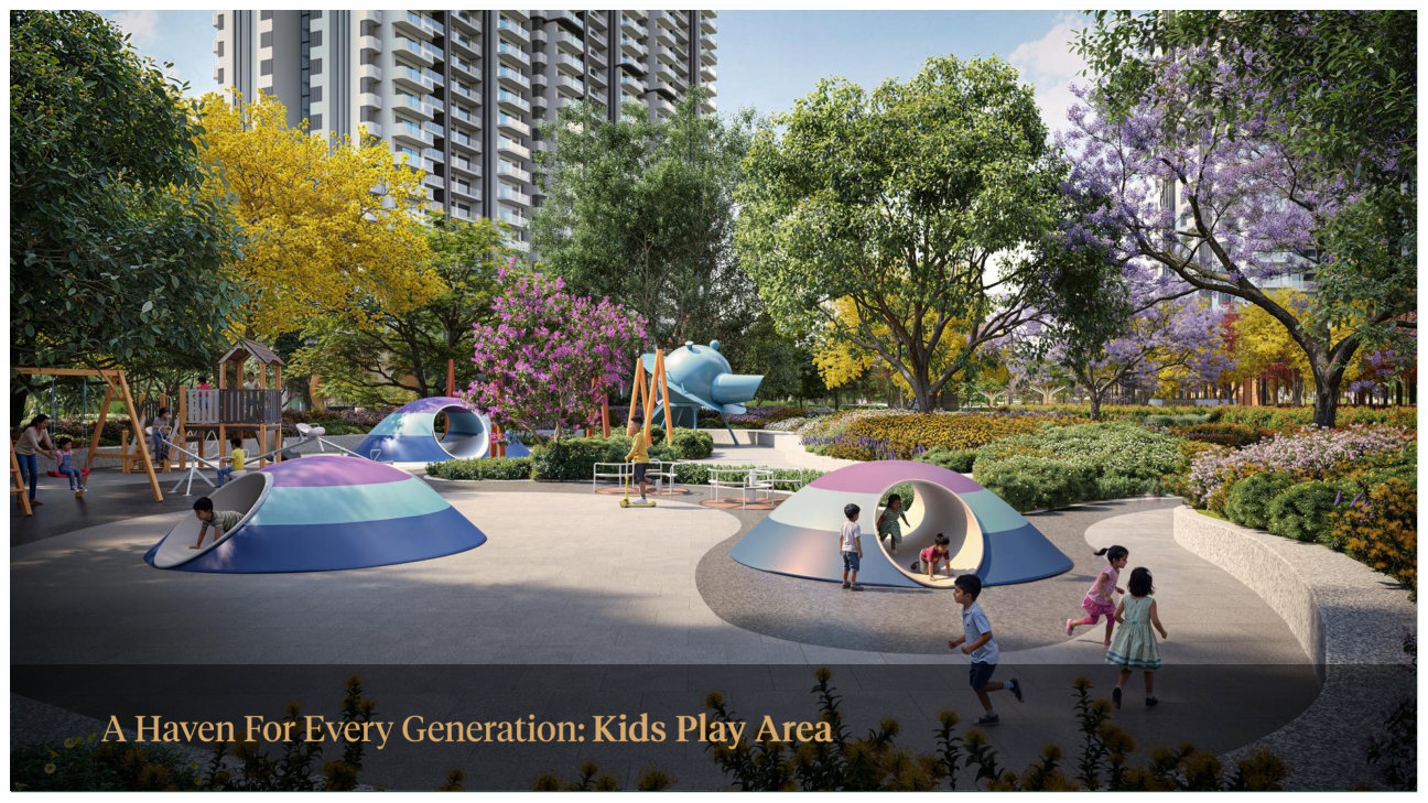 Kids play area